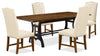 Alpine 5-Piece Dining Package – Beige