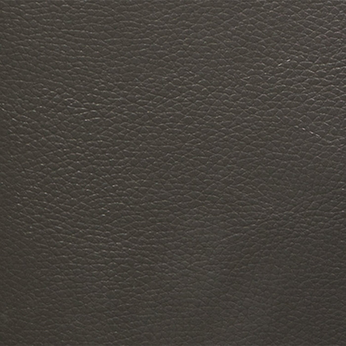 Curt 63\" Genuine Leather Sofa with Button Tufting - Grey