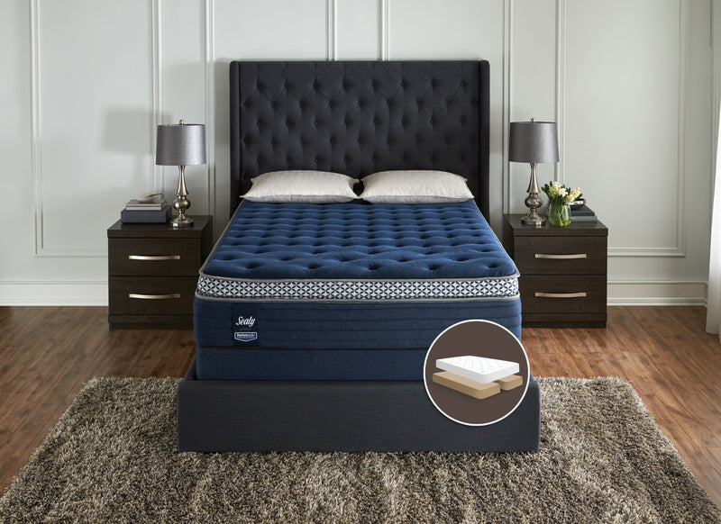 Sealy Posturepedic Ultimate Abbotswell Plush Pillow-Top Split Queen Mattress Set