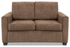 Becca Chenille Loveseat – Cappuccino