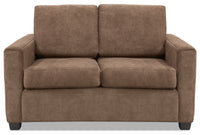 Becca Chenille Loveseat – Cappuccino
