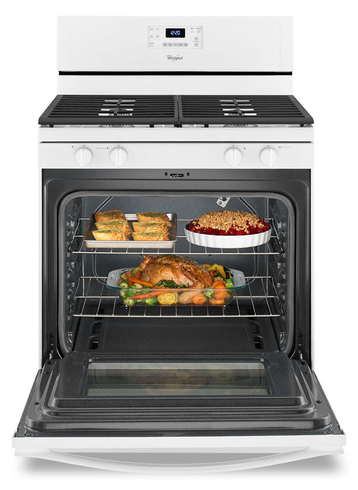 Whirlpool 5.0 Cu. Ft. Freestanding Gas Range – WFG515S0EW