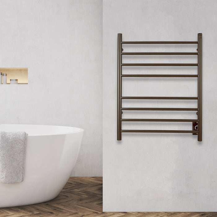 Ancona Prestige Dual 8-Bar Hardwired and Plug-In Towel Warmer - AN-5382