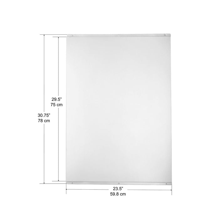 Ancona 24\" Stainless Steel Backsplash - PBS-1224