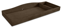 Laney Changing Station Table Topper – Rustic Grey