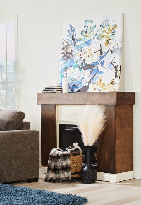 Love Blue - 40\" x 40\"