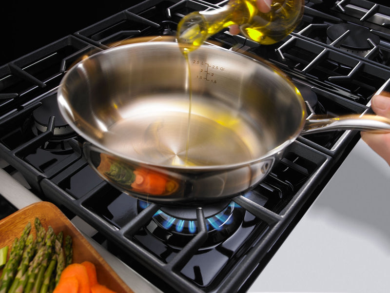 KitchenAid 30\" Commercial-Style Gas Cooktop – KGCU407VSS