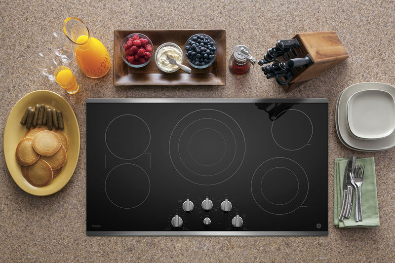 GE Profile 36\" Electric Cooktop – PP7036SJSS