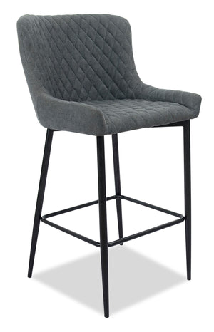 Demi Counter-Height Stool - Charcoal
