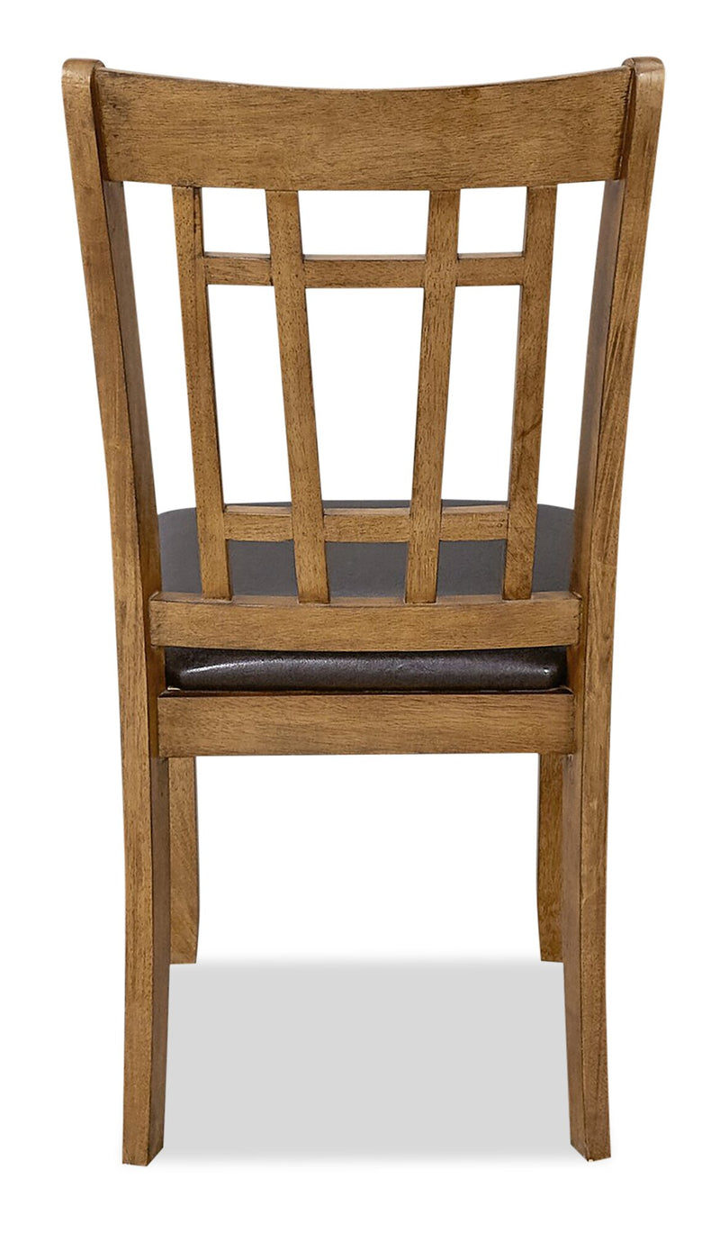 Dena Dining Chair Oak The Brick