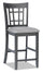 Dena Counter-Height Dining Chair - Grey-Brown