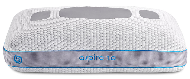 Bedgear™ Aspire 1.0 Position Pillow – Stomach Sleeper