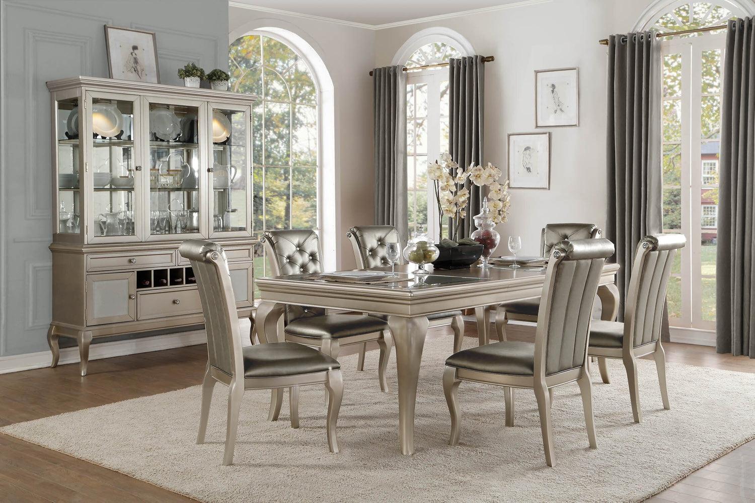 Piece Dining Package The Brick Dining Room Sets Burk 7pc Dining