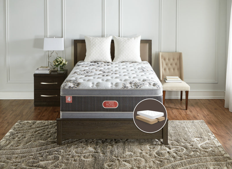 Beautyrest® Hotel Diamond 4 Medium Euro-Top Split Queen Mattress Set