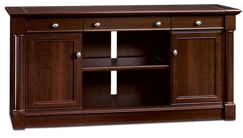Palladia 62" Desk - Select Cherry - Traditional style Desk in Select Cherry Engineered Wood and Paper Laminate
