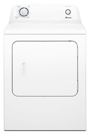 Amana 6.5 Cu. Ft. Gas Dryer with Automatic Dryness Control – NGD4655EW