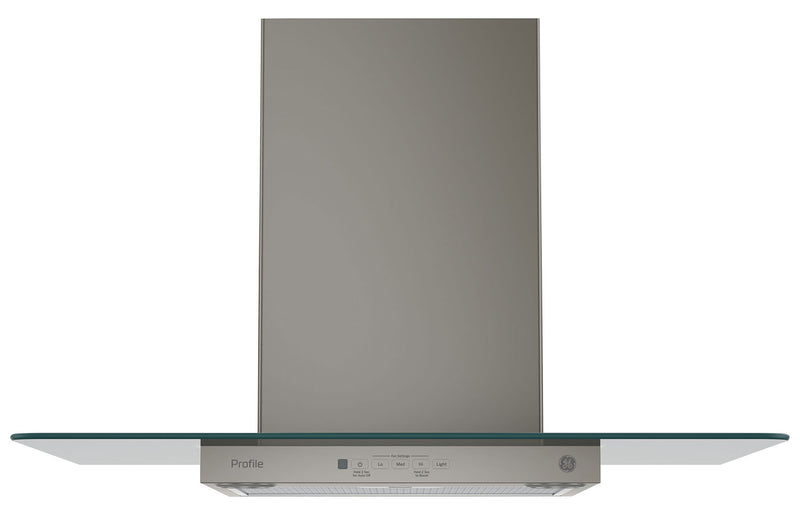 GE 30\" Wall-Mount Glass Canopy Chimney Range Hood – PVW7301EJESC