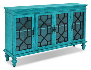 Rigolet Large Accent Cabinet – Blue