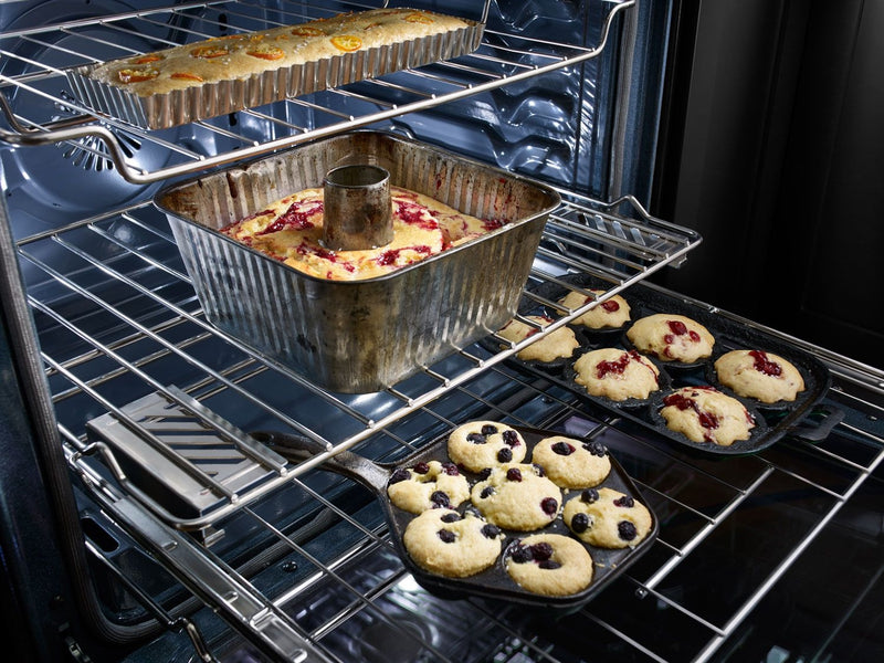 KitchenAid 5.8 Cu. Ft. Gas Convection Range with Warming Drawer - Stainless Steel