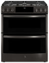 GE 6.7 Cu. Ft. Slide-In Double Oven Convection Gas Range – PCGS960BELTS