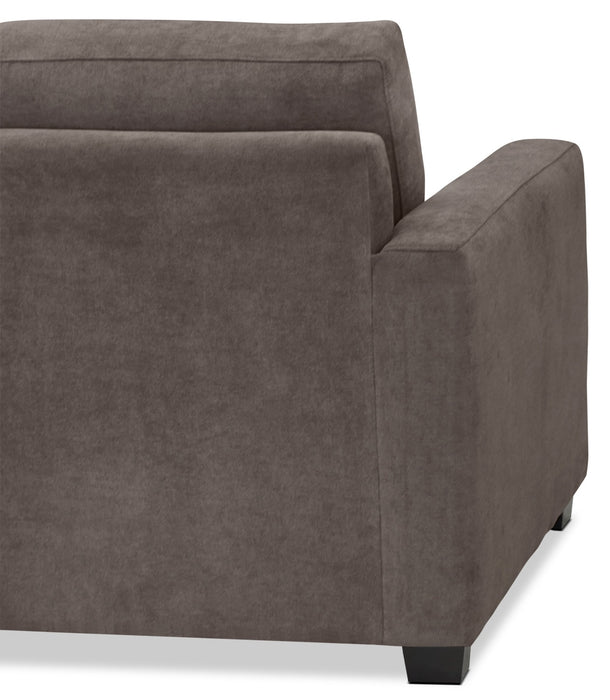Becca Chenille Sofa – Charcoal