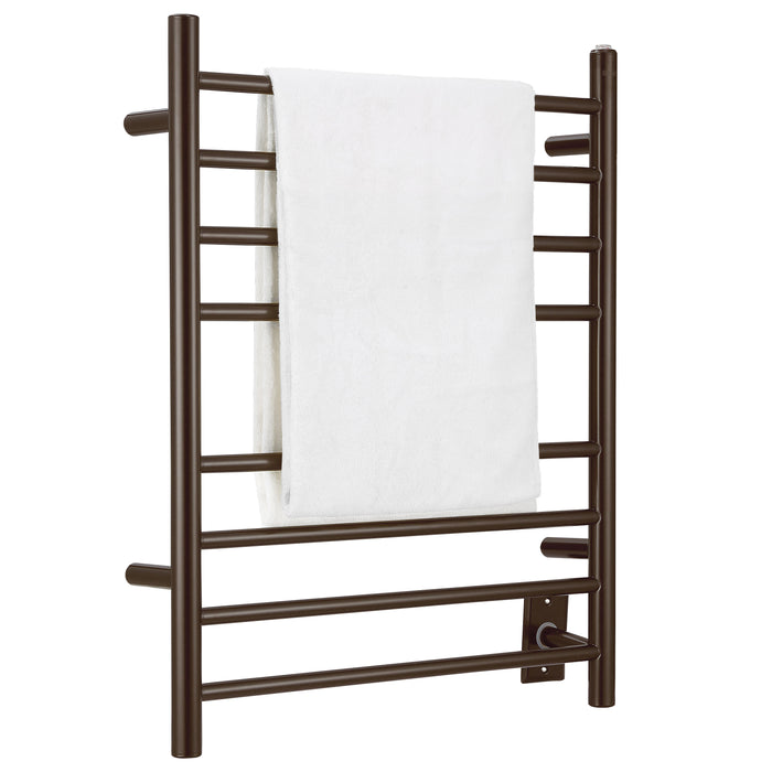 Ancona Prestige Dual 8-Bar Hardwired and Plug-In Towel Warmer - AN-5382