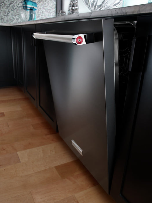 KitchenAid Built-In Top-Control Dishwasher with Dynamic Wash Arms – KDTM404EBS