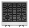 KitchenAid 30\" Commercial-Style Gas Cooktop – KGCU407VSS