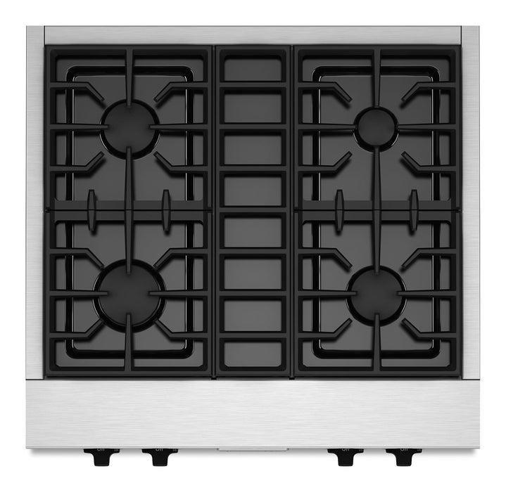 KitchenAid 30\" Commercial-Style Gas Cooktop – KGCU407VSS