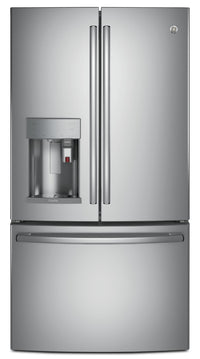 GE 27.7 Cu. Ft. French-Door Refrigerator with Keurig® Brewing System – PFE28PSKSS