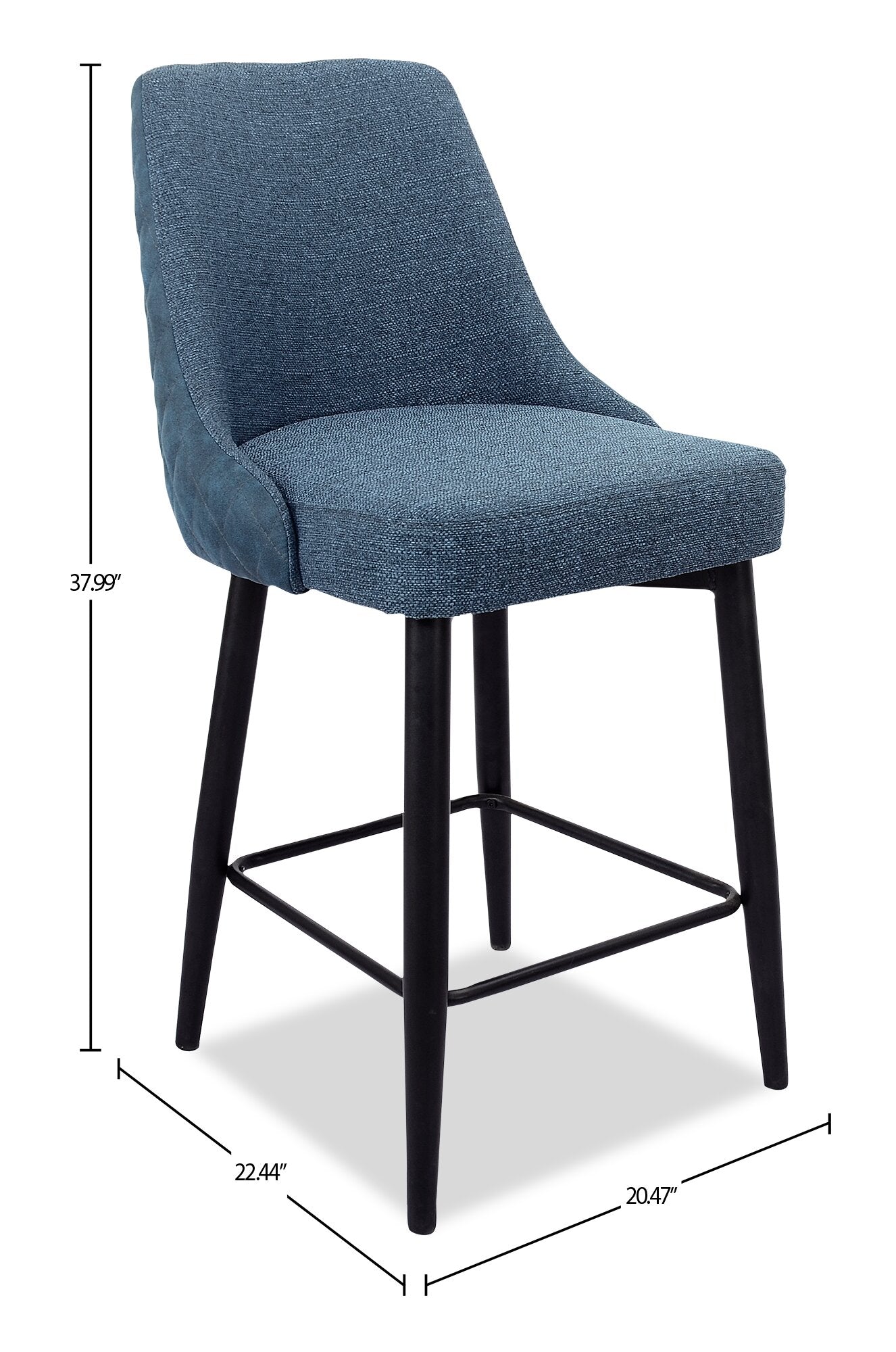 Swivel Counter Height Blue Counter Stools Canada OrangeOne Hampton