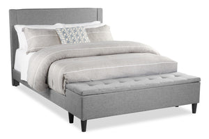 Eden Full Storage Bed - Grey
