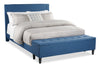 Eden Full Storage Bed - Navy