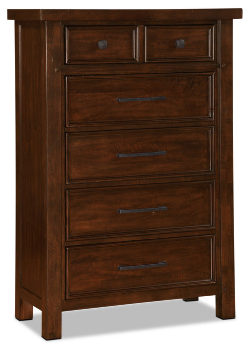 Sonoma 8-Piece King Bedroom Package – Burnished Mango