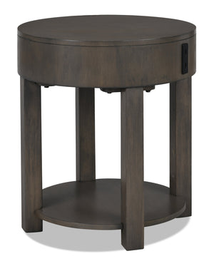 Elroy End Table with USB