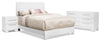 Olivia 6-Piece Queen Bedroom Package with 2 Nightstands – White