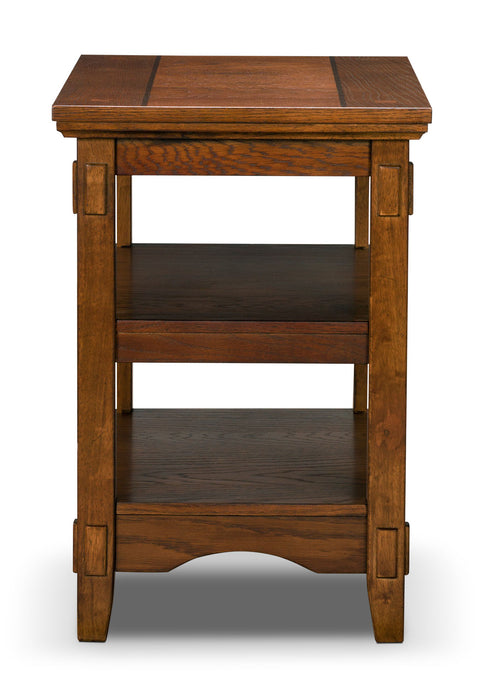 Cross Island Chairside Table