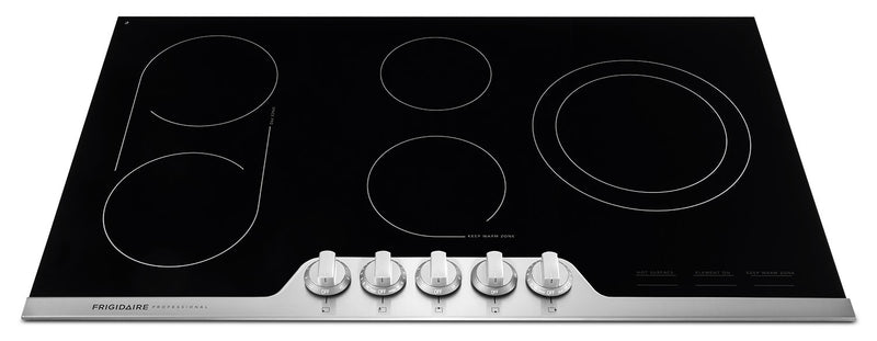 Frigidaire Professional 36\" 5-Element Electric Cooktop - Stainless Steel - FPEC3677RF