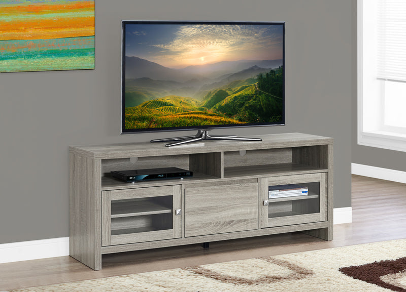 Mazie 60\" TV Stand – Dark Taupe