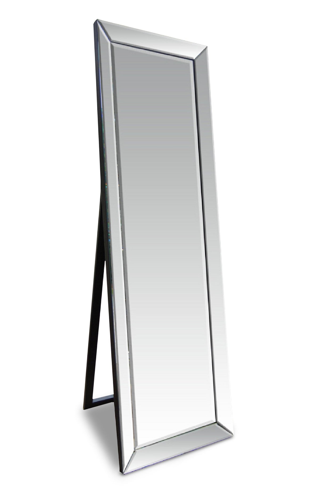 Silver Easel Mirror 16" x 60" The Brick