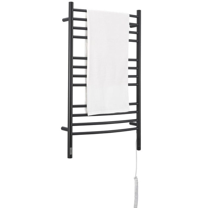 Ancona Lustra 12-Bar Dual Wall Mount Towel Warmer with Integrated On-Board Timer - AN-5451