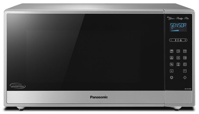 Panasonic 1.6 Cu. Ft. Countertop Microwave with Cyclonic Inverter™ – NN-SE795S - Countertop Microwave in Stainless Steel