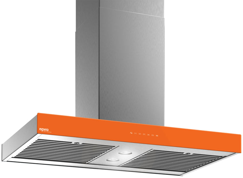 Venmar Ispira 36\" Island Range Hood – Orange