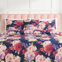 Floral Fantasy 4-Piece King Comforter Set 