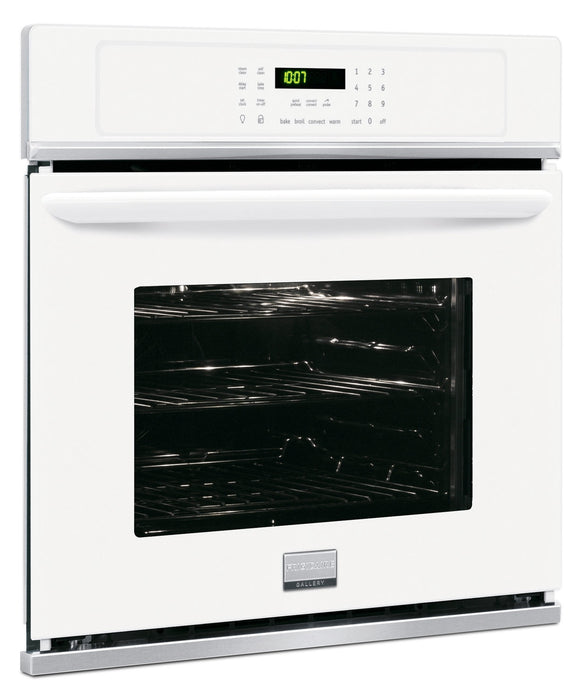 Frigidaire Gallery 27\" Electric Convection Single Wall Oven - White