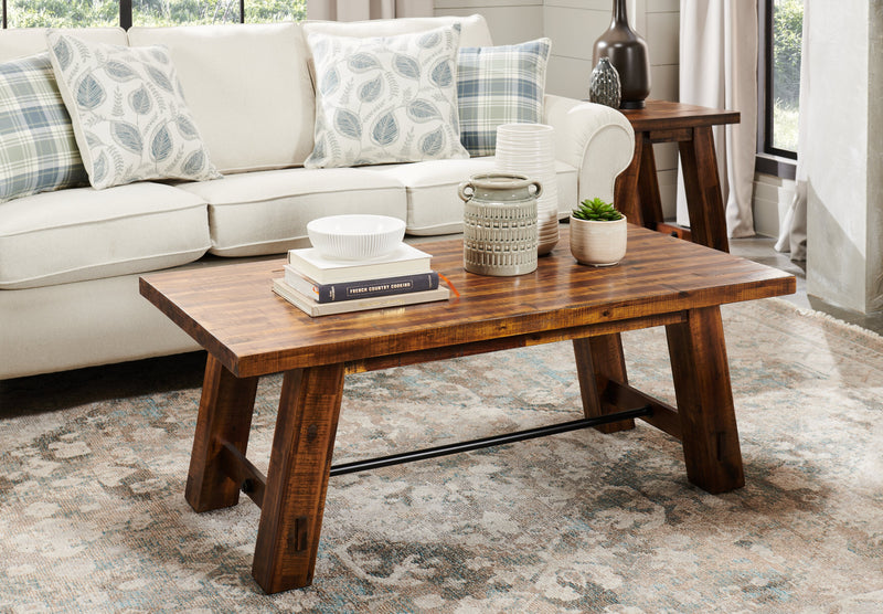 Galveston Coffee Table with Hidden Casters The Brick