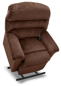 477 Chenille 3-Position Power Lift Chair – Walnut