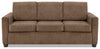 Becca Chenille Sofa – Cappuccino