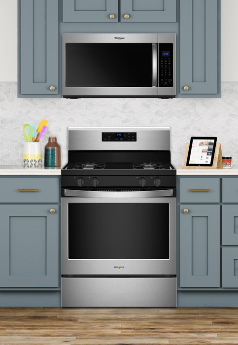 Whirlpool® 5.0 Cu. Ft. Freestanding Gas Range with Adjustable Self-Cleaning