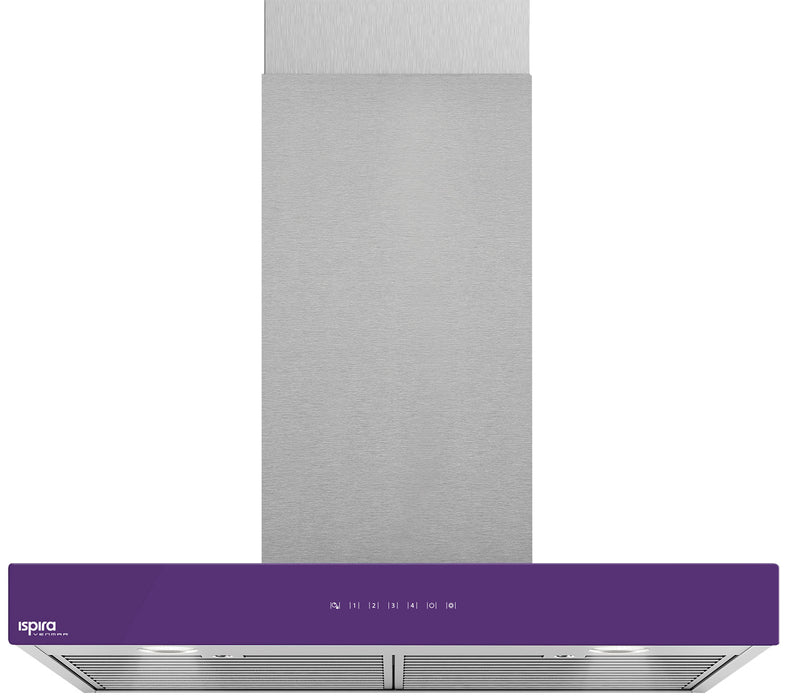 Venmar Ispira 36\" Chimney Range Hood – Purple